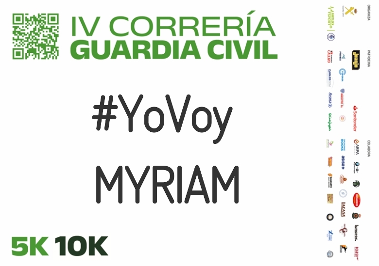 #BinDabei - MYRIAM (IV CORRERÍA GUARDIA CIVIL ZARAGOZA 2023)