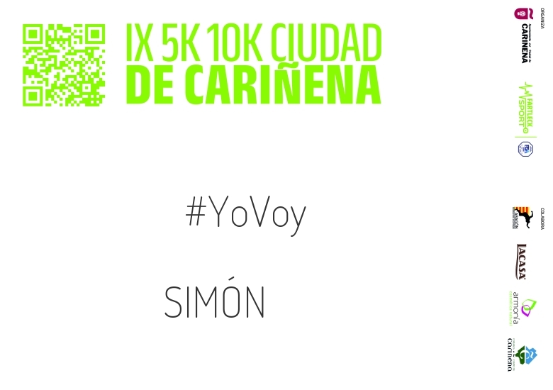 #YoVoy - SIMÓN (IX 5K 10K CIUDAD DE CARIÑENA 2024)