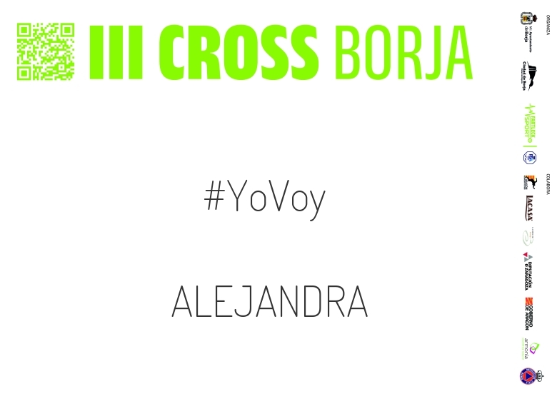 #YoVoy - ALEJANDRA (III CROSS DE BORJA 2024)