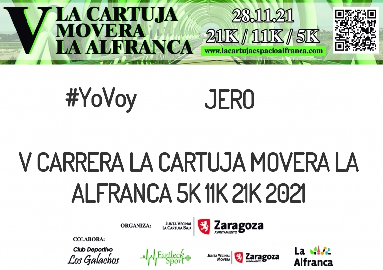 #YoVoy - JERO (V CARRERA LA CARTUJA MOVERA LA ALFRANCA 5K 11K 21K 2021)