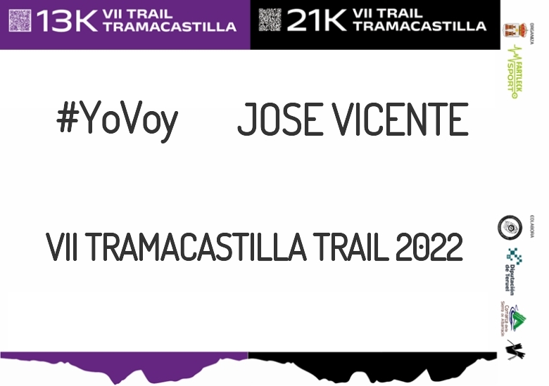 #YoVoy - JOSE VICENTE (VII TRAMACASTILLA TRAIL 2022)