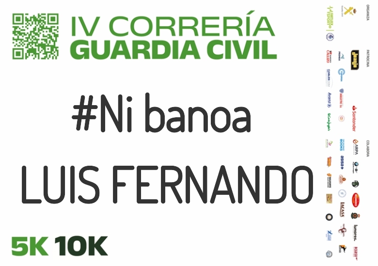 #YoVoy - LUIS FERNANDO (IV CORRERÍA GUARDIA CIVIL ZARAGOZA 2023)