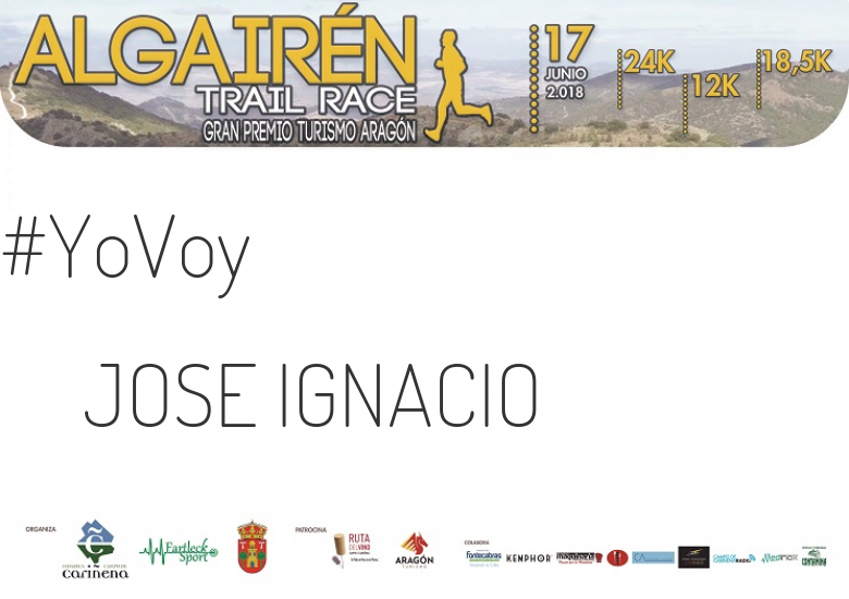 #JeVais - JOSE IGNACIO (ALGAIREN TRAIL RACE  2018 )