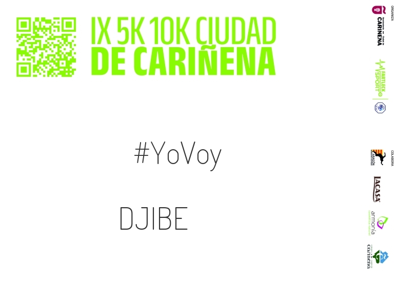 #ImGoing - DJIBE (IX 5K 10K CIUDAD DE CARIÑENA 2024)