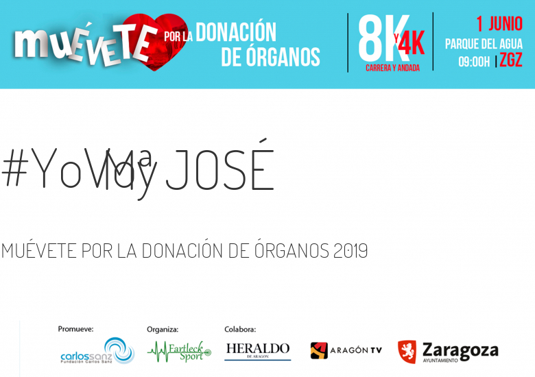 #YoVoy - Mª JOSÉ (MUÉVETE POR LA DONACIÓN DE ÓRGANOS 2019)