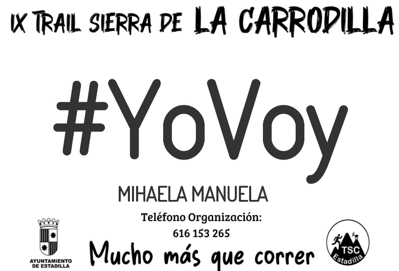 #YoVoy - MIHAELA MANUELA (X TRAIL SIERRA DE LA CARRODILLA 2025)