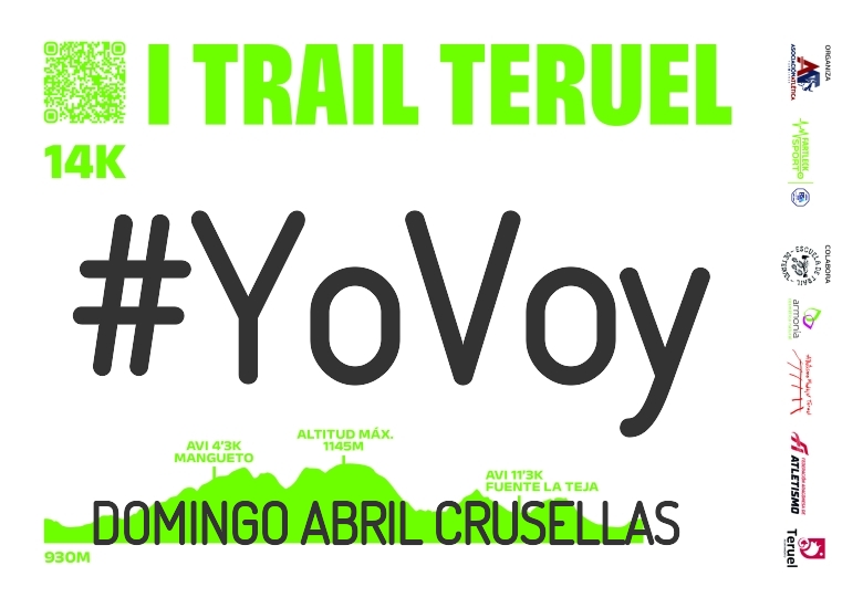 #YoVoy - DOMINGO ABRIL CRUSELLAS (I TERUEL TRAIL - CERRO SANTA BÁRBARA 2025)