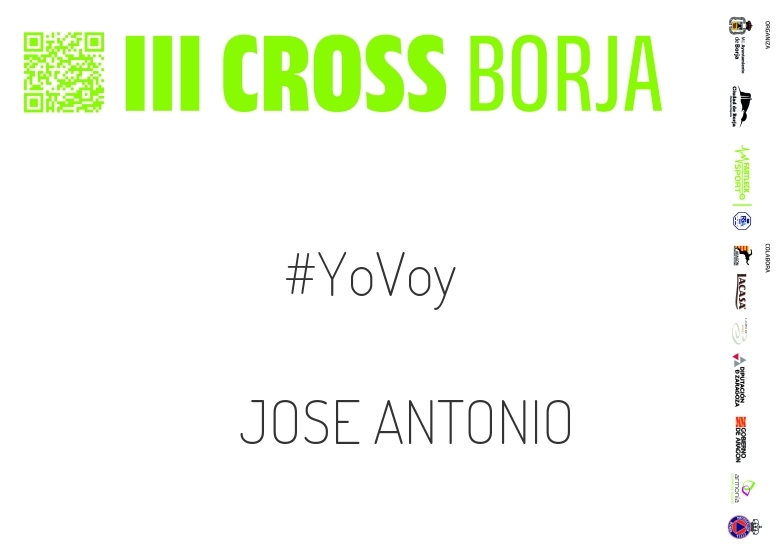#YoVoy - JOSE ANTONIO (III CROSS DE BORJA 2024)