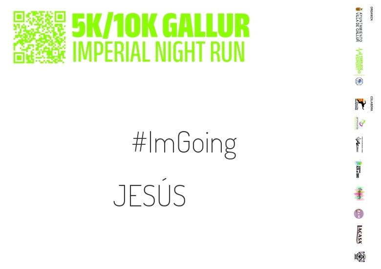 #YoVoy - JESÚS (GALLUR IMPERIAL NIGHT RUN)
