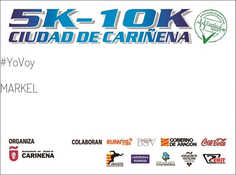 #YoVoy - MARKEL (5-10K CIUDAD DE CARIÑENA 2017)