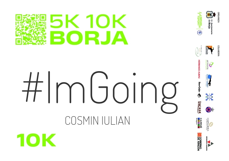 #YoVoy - COSMIN IULIAN (I 5K 10K BORJA)