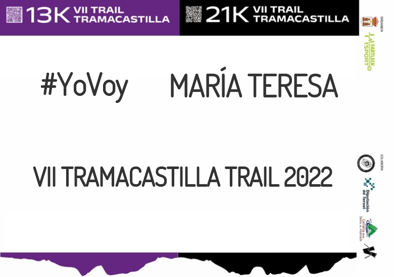 #YoVoy - MARÍA TERESA (VII TRAMACASTILLA TRAIL 2022)