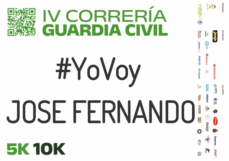 #YoVoy - JOSE FERNANDO (IV CORRERÍA GUARDIA CIVIL ZARAGOZA 2023)