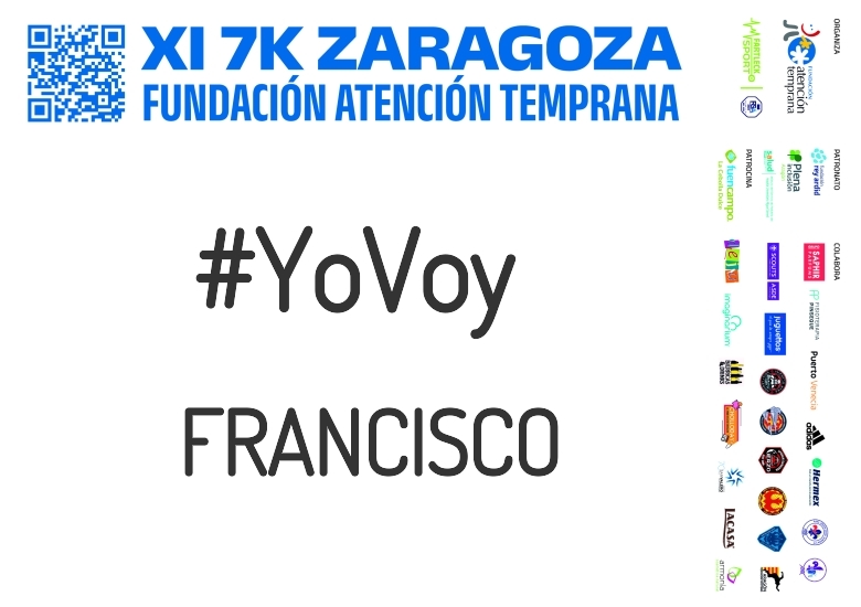 #Ni banoa - FRANCISCO (XI 7K FUNDACIÓN ATENCIÓN TEMPRANA)