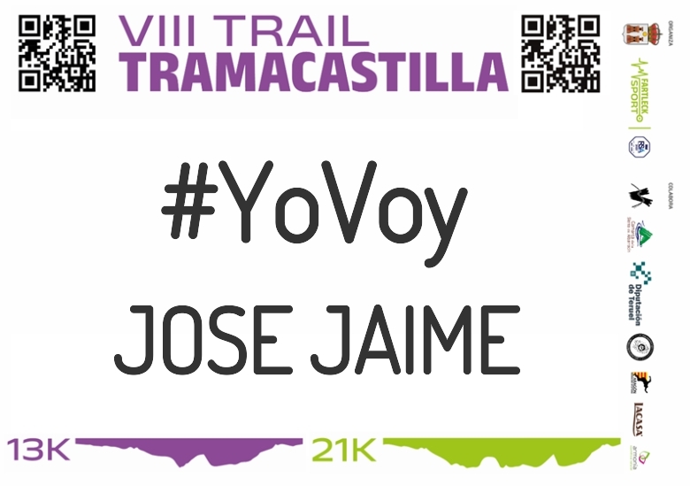 #YoVoy - JOSE JAIME (VIII TRAMACASTILLA TRAIL DESAFÍO BARRANCO HONDO 2023)