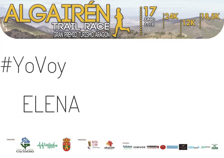 #YoVoy - ELENA (ALGAIREN TRAIL RACE  2018 )