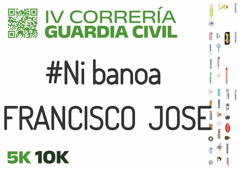 #YoVoy - FRANCISCO  JOSE (IV CORRERÍA GUARDIA CIVIL ZARAGOZA 2023)