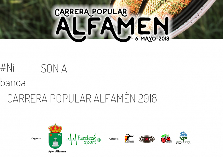 #YoVoy - SONIA (CARRERA POPULAR ALFAMÉN 2018)