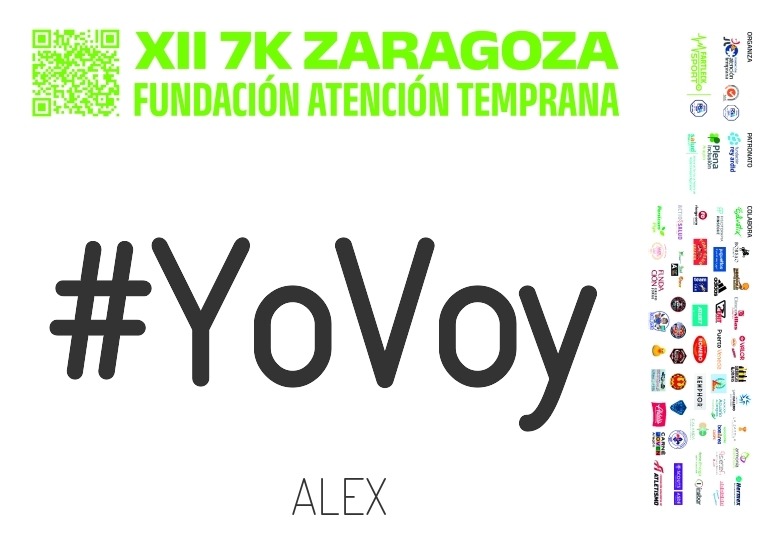 #YoVoy - ALEX (7K FUNDACIÓN ATENCIÓN TEMPRANA 2025)
