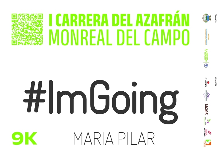 #YoVoy - MARIA PILAR (CARRERA DEL AZAFRAN MONREAL DEL CAMPO 2024)