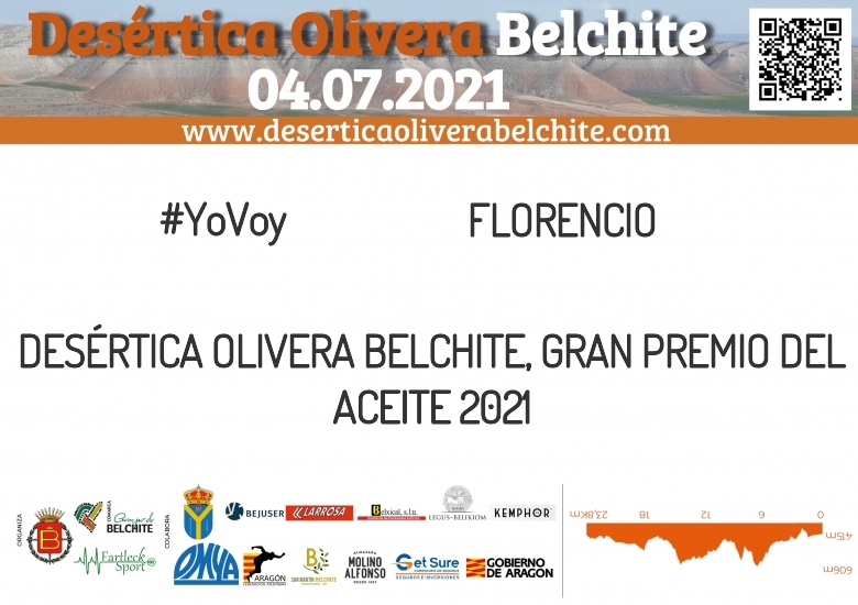 #YoVoy - FLORENCIO (DESÉRTICA OLIVERA BELCHITE, GRAN PREMIO DEL ACEITE 2021)