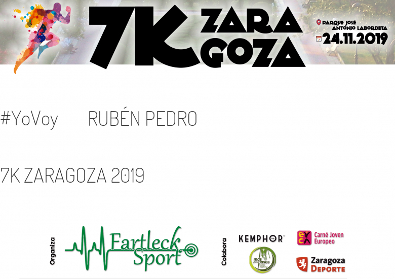 #JeVais - RUBÉN PEDRO (7K ZARAGOZA 2019)