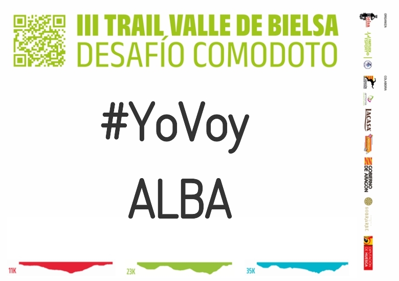 #EuVou - ALBA (III TRAIL VALLE DE BIELSA. DESAFÍO COMODOTO 2023)