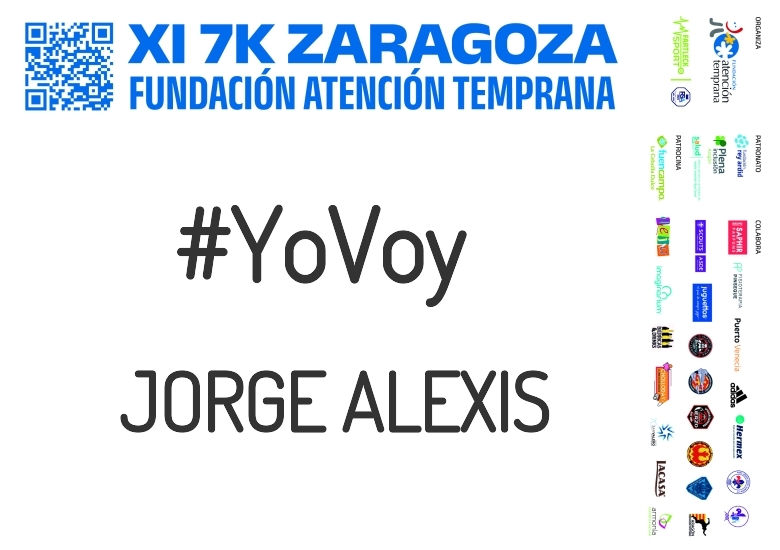 #YoVoy - JORGE ALEXIS (XI 7K FUNDACIÓN ATENCIÓN TEMPRANA)