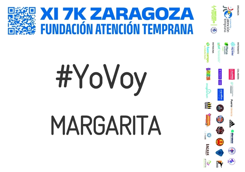 #YoVoy - MARGARITA (XI 7K FUNDACIÓN ATENCIÓN TEMPRANA)