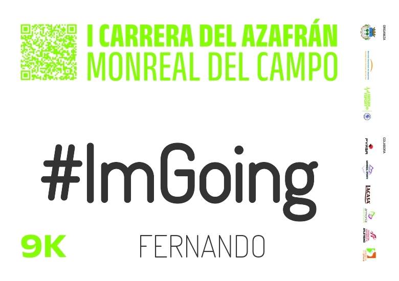 #YoVoy - FERNANDO (CARRERA DEL AZAFRAN MONREAL DEL CAMPO 2024)