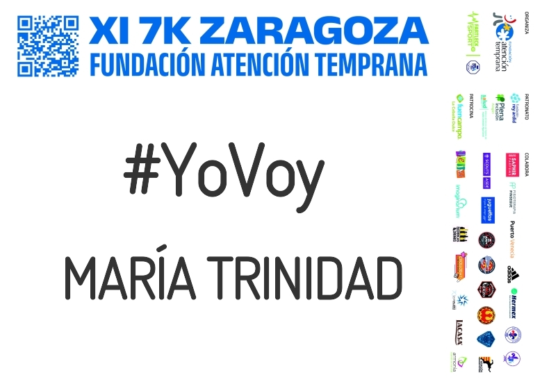 #YoVoy - MARÍA TRINIDAD (XI 7K FUNDACIÓN ATENCIÓN TEMPRANA)