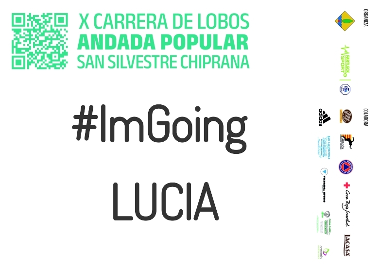 #YoVoy - LUCIA (X CARRERA LOBOS CHIPRANA 2023)