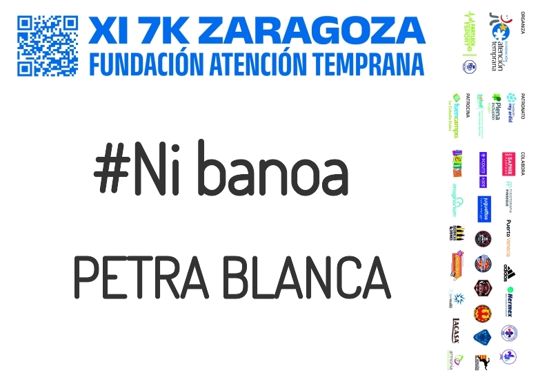 #YoVoy - PETRA BLANCA (XI 7K FUNDACIÓN ATENCIÓN TEMPRANA)