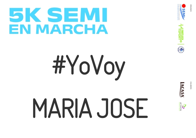 #JazGrem - MARIA JOSE (5K SEMI EN MARCHA 2023)