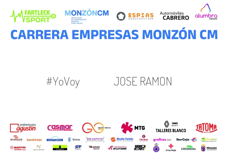 #YoVoy - JOSE RAMON (I CARRERA EMPRESAS MONZÓN CM 2024)