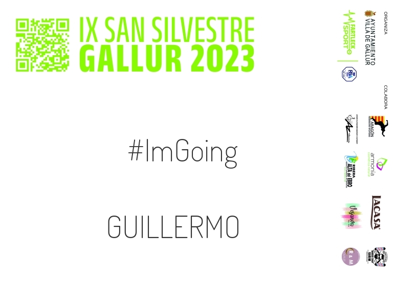 #YoVoy - GUILLERMO (SAN SILVESTRE GALLUR 2023)
