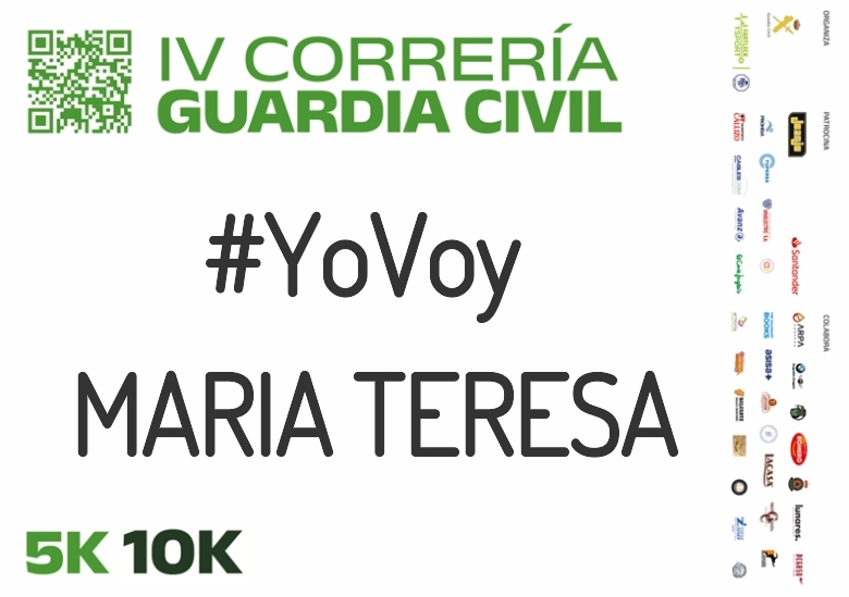 #Ni banoa - MARIA TERESA (IV CORRERÍA GUARDIA CIVIL ZARAGOZA 2023)