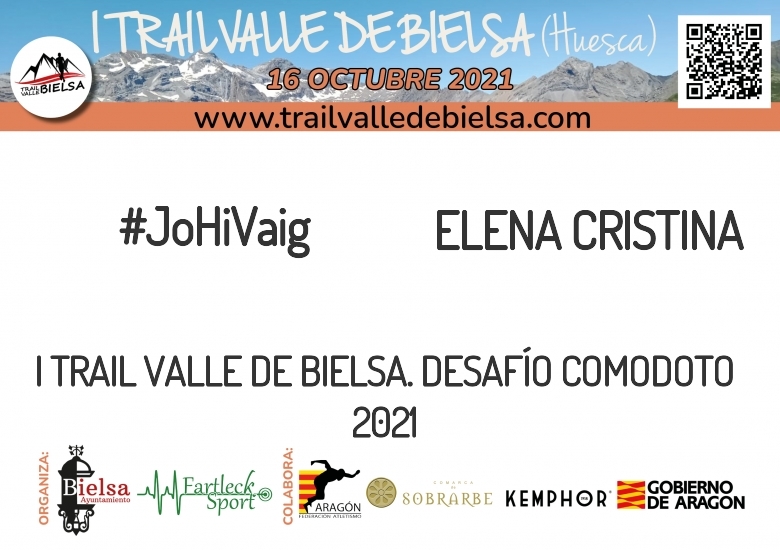 #YoVoy - ELENA CRISTINA (I TRAIL VALLE DE BIELSA. DESAFÍO COMODOTO 2021)