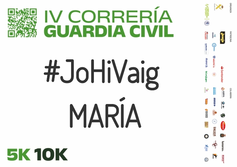 #YoVoy - MARÍA (IV CORRERÍA GUARDIA CIVIL ZARAGOZA 2023)