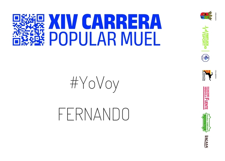 #ImGoing - FERNANDO (XIV CARRERA POPULAR MUEL 2024)