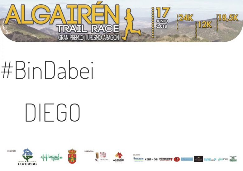 #YoVoy - DIEGO (ALGAIREN TRAIL RACE  2018 )