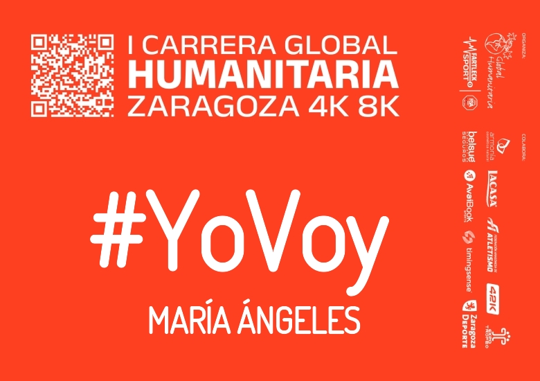 #EuVou - MARÍA ÁNGELES (I CARRERA GLOBAL HUMANITARIA 4K 8K 2025)