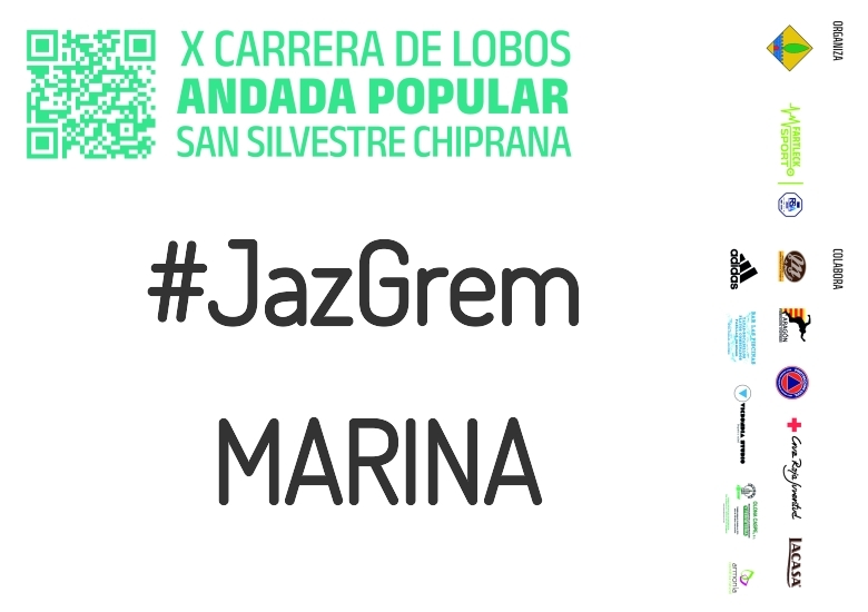 #YoVoy - MARINA (X CARRERA LOBOS CHIPRANA 2023)