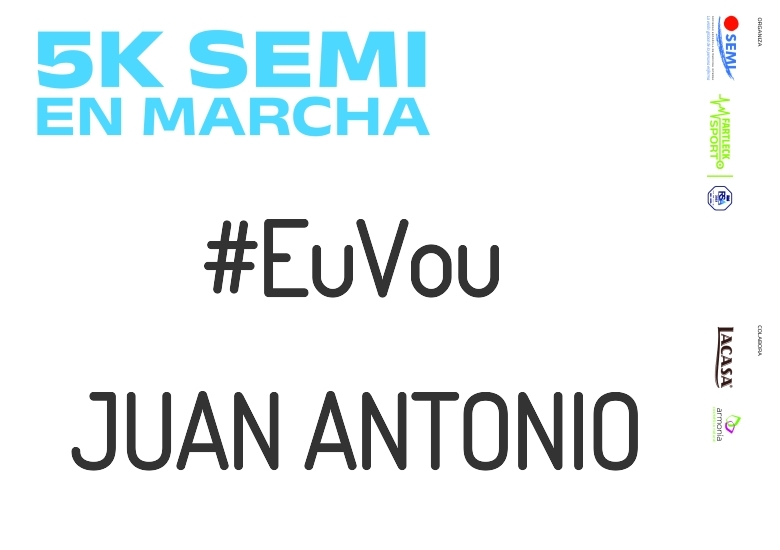 #YoVoy - JUAN ANTONIO (5K SEMI EN MARCHA 2023)