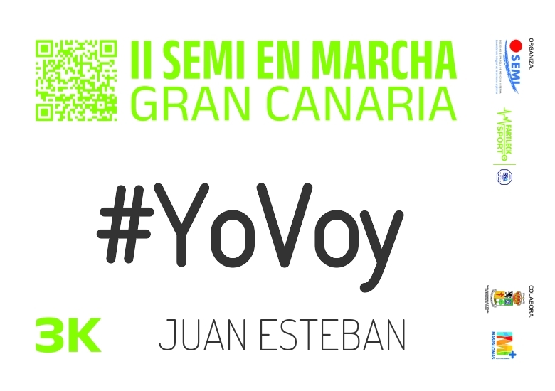 #YoVoy - JUAN ESTEBAN (SEMI EN MARCHA 2024)