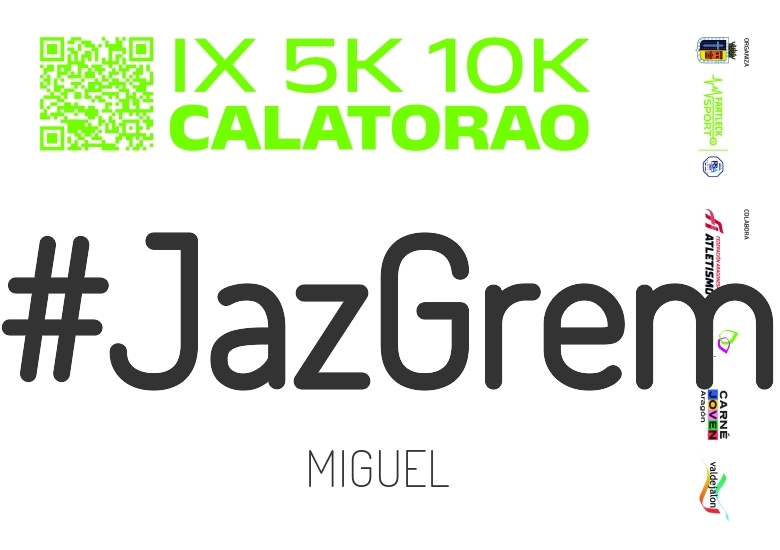 #EuVou - MIGUEL (IX 5K 10K CALATORAO 2025)