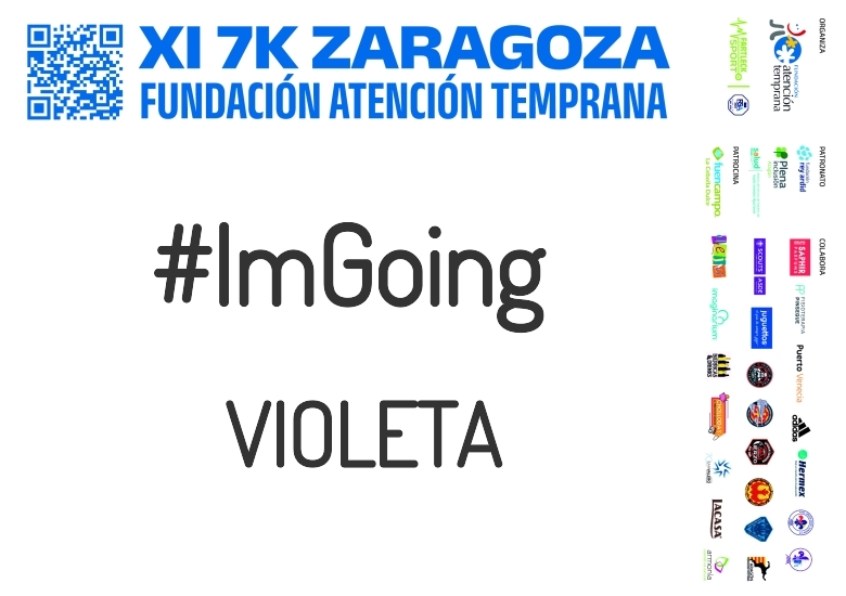 #EuVou - VIOLETA (XI 7K FUNDACIÓN ATENCIÓN TEMPRANA)
