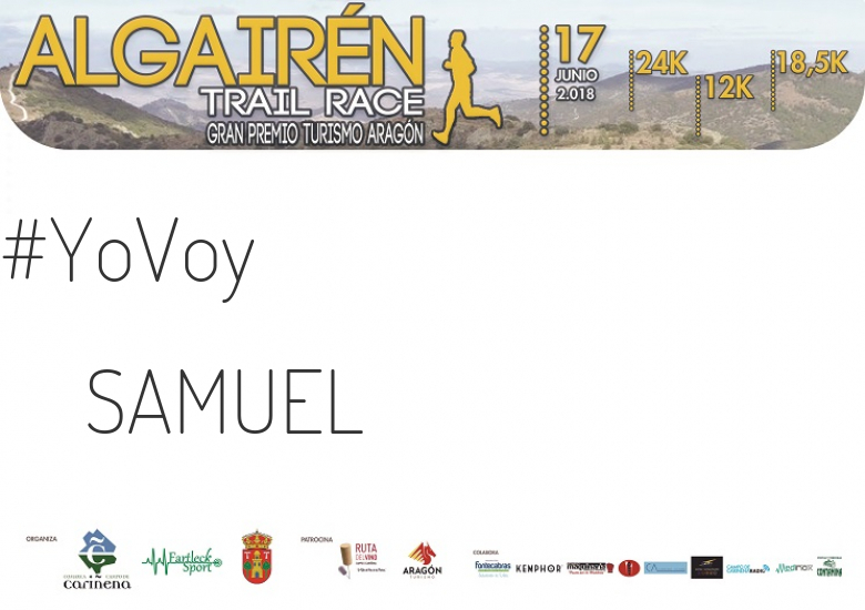 #ImGoing - SAMUEL (ALGAIREN TRAIL RACE  2018 )