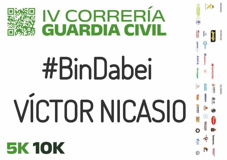 #BinDabei - VÍCTOR NICASIO (IV CORRERÍA GUARDIA CIVIL ZARAGOZA 2023)