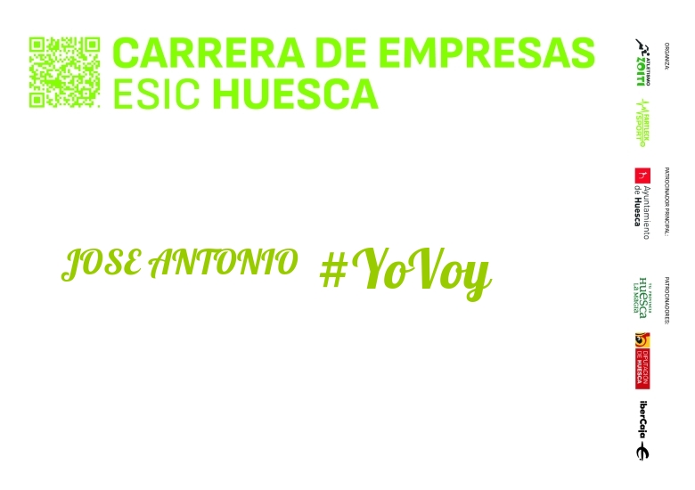 #YoVoy - JOSE ANTONIO (I CARRERA EMPRESAS ESIC HUESCA 2024)